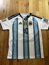 2026 FIFA WORLD CUP adidas Argentina Lionel Messi #10 Soccer Jersey Men’s Large
