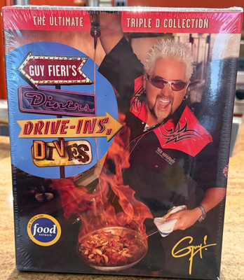 Guy Fieri's Diners Drive-ins Dives The Ultimate Triple D Collection Box Set NIB