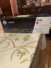 Brand New HP 414X High Yield Magenta Original LaserJet Toner Cartridge W2023X 