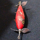 Vintage Roto Plug RP-3 Wood Topwater Propeller Fishing Lure Red/Black 5" 0.5oz — photo 1