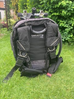 Scuba gear FULL SET semi Tech 7L 300 bar twinset. Great cond but out of test.