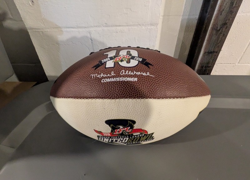 IFL 10th ANNIVERSARY UNITED BOWL CHAMPIONSHIP INDOOR FOOTBALL LEAGUE FOOTBALL