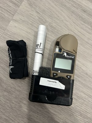 Kestrel 4500NV Brown Pocket Weather Tracker Ballistics Software Bluetooth