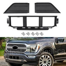 Front Lower Bumper Corner Grille & Bumper Cover For 2021 to 2023 Ford F150 F-150