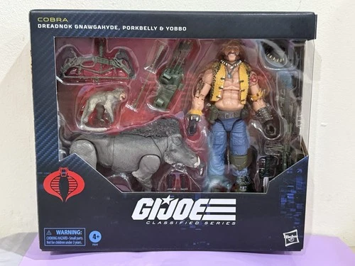 G.I. Joe Classified Series #125 Cobra Dreadnok Gnawgahyde Porkbelly & Yobbo Set