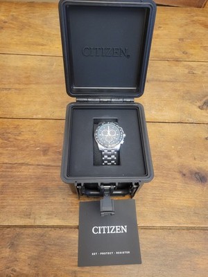 New Citizen Promaster MX Men's Black Watch - Green Trim