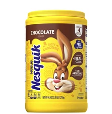 Nesquik Chocolate Powder Drink Mix 44.9 oz – No Artificial Flavors