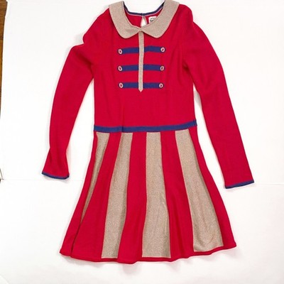 Mini Boden Red Nutcracker Soldier Dress, Size 11/12 | eBay
