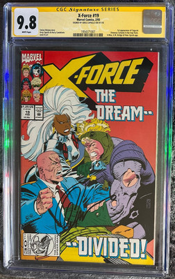 X-FORCE #19    (Marvel Comics February 1993)    Signed by Greg Capullo   CGC 9.8