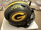 Davante Adams Signed Green Bay Packers Eclipse Alternate Mini Helmet BAS