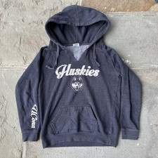 2000s UConn Huskies Hoodie Size S
