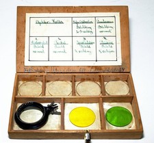 Zestaw soczewek filtracyjnych / przystawkowych Photo Heinrich Dresden, lata 20.