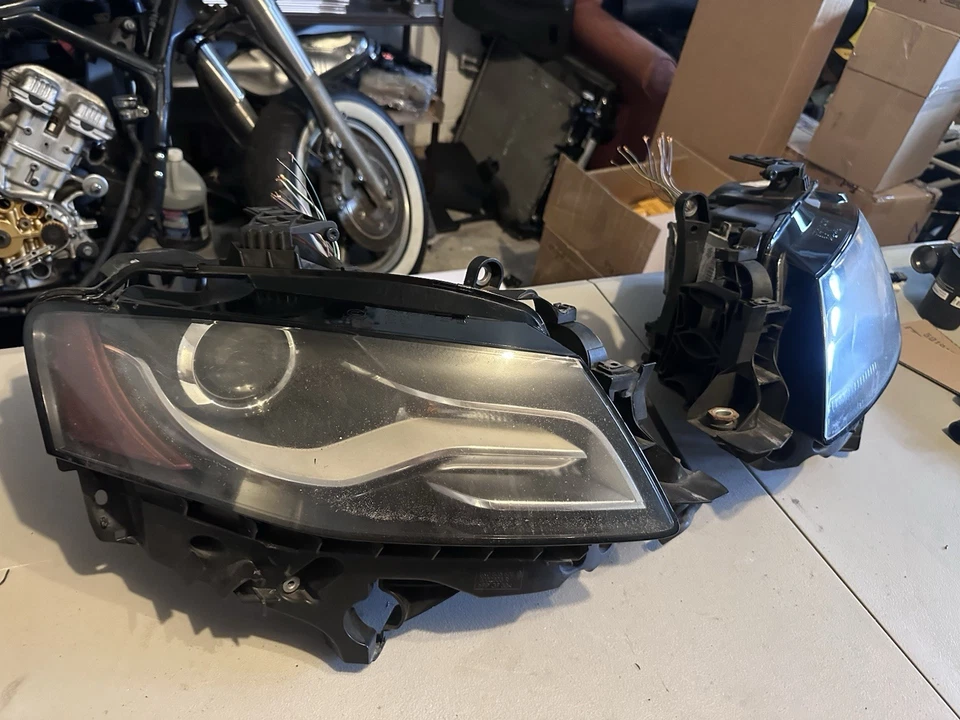 AUDI A4 S4 HID 2009-2012 con faro xenón conductor izquierdo derecho lado pasajero OEM Foto 2 de 4