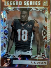 2025 Panini Donruss Legend Series AJ Green #TLS-AGR Cincinnati Bengals