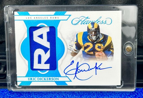 2025 Flawless Platinum- ERIC DICKERSON- Rams SSP AUTO 1/1