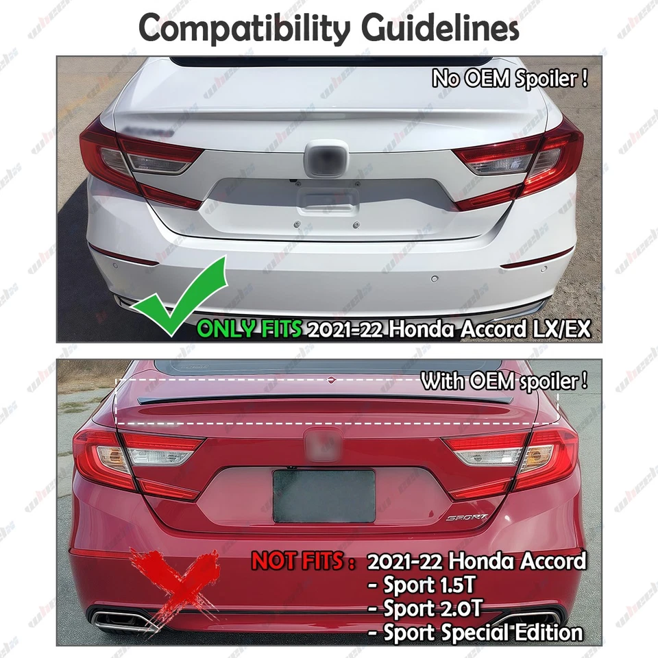 Parrilla delantera estilo deportivo JDM negra para Honda Accord 2021-2022 10,5ª generación sedán Foto 2 de 4