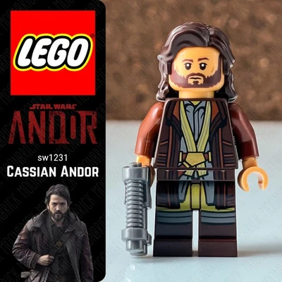 LEGO Cassian Andor Minifigure Star Wars Andor 75338 Attaque sur Ferrix - Photo 1/4