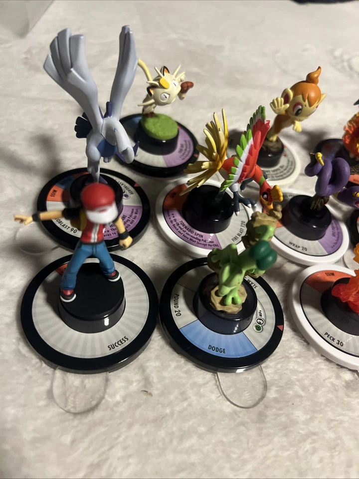 Lote de 12 Figuras Coleccionables Pokemon TFG-2006-Usadas Foto 2 de 4