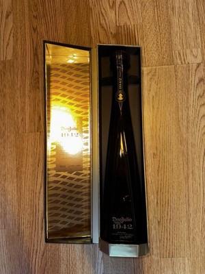 Leere Don Julio 1942 Tequila Flasche & Box - Sammlerstück / Display / Bar Deko