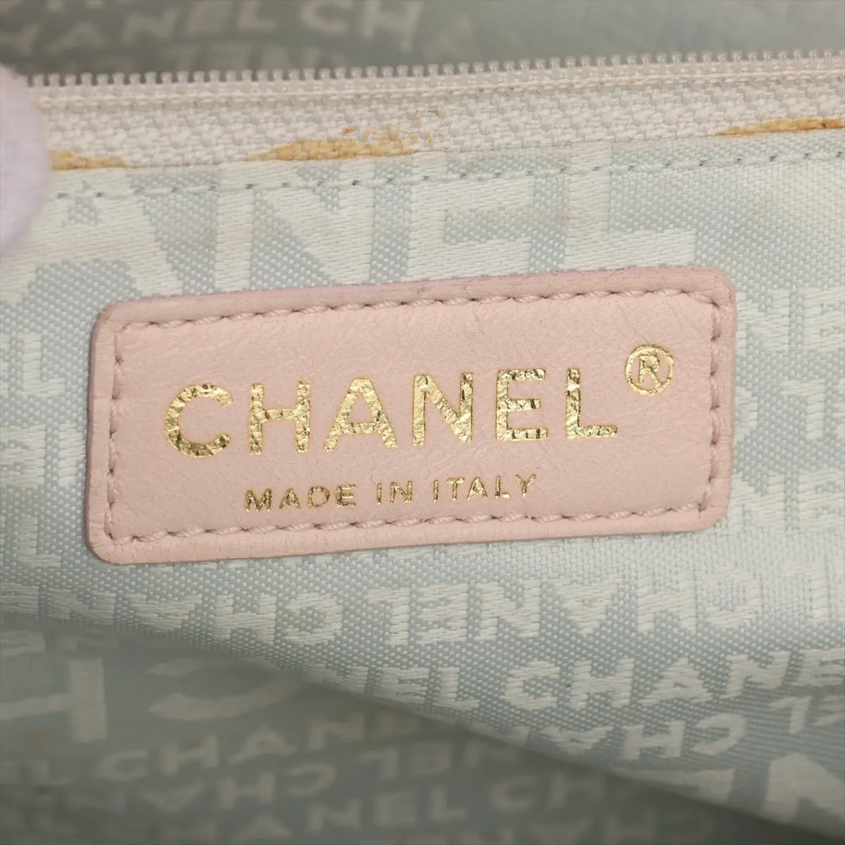 Chanel Coco Mark Silk Single Flap Single Chain Bag Pink Gold Metal Fittings thumbnail 8