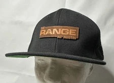 The Range at Austin NEW Branded Bills Mens Snapback Guns Shooting Texas