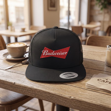 Vintage Budweiser Patch on a Richardson  Truc...