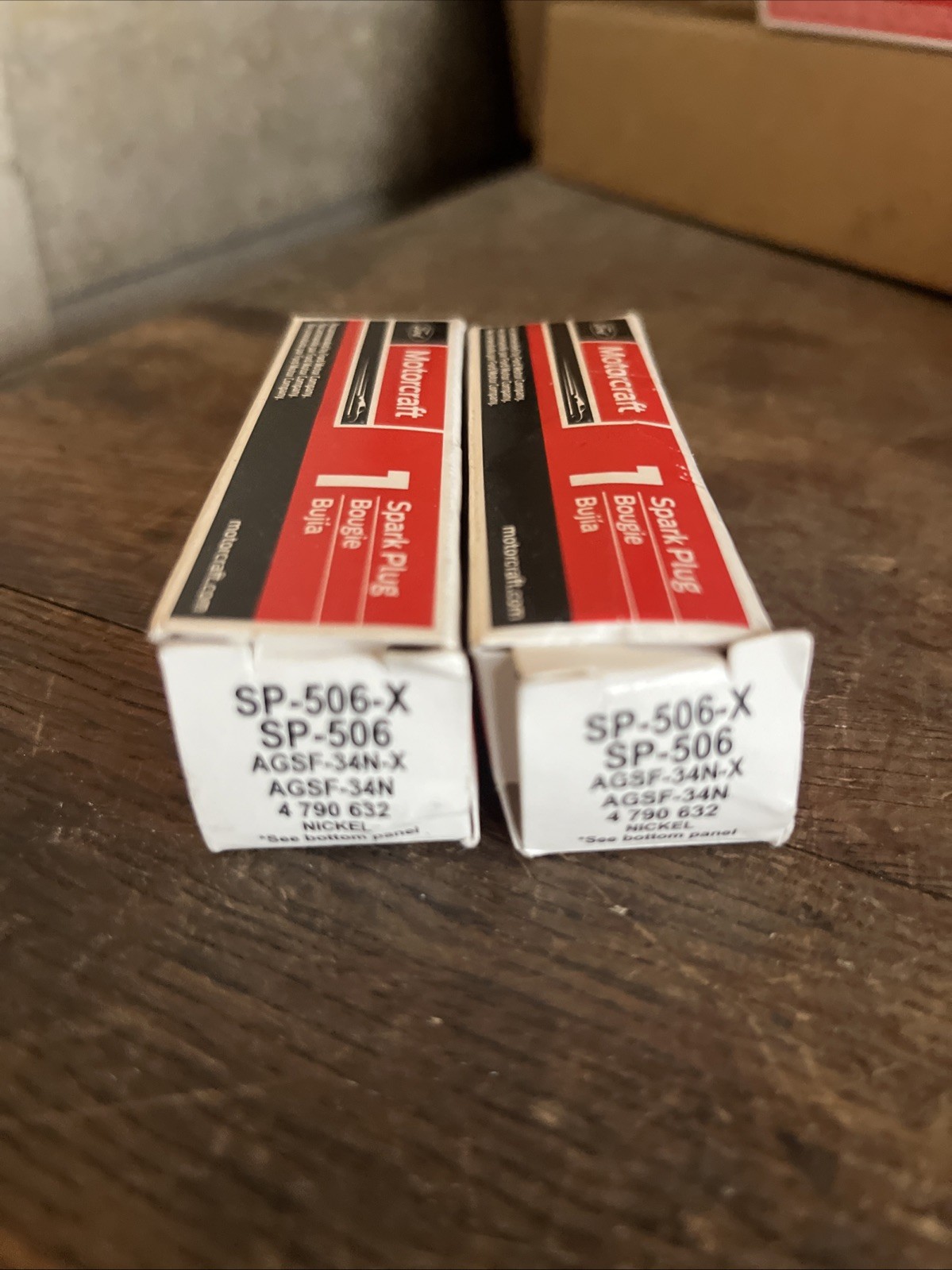 2 NOS Ford Motorcraft SP-506-X SP-506 Spark Plugs