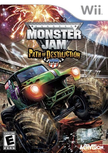 Monster Jam: Path of Destruction - Nintendo  Wii Game