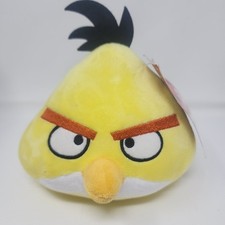 Angry Birds Plush Yellow Bird Stuffed Animal Rovio Toy Factory 2022 With Tags  