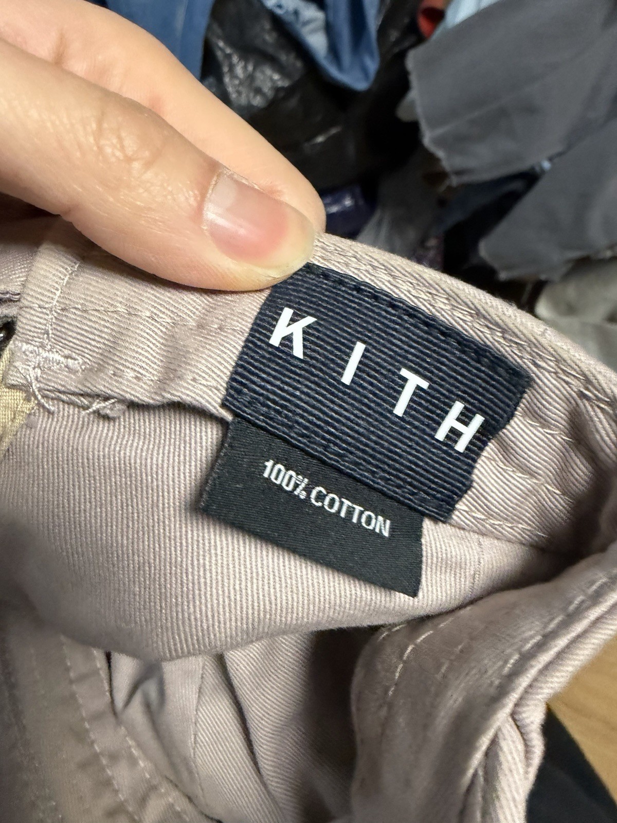 Kith Baseball Cap Gray One Size - image 3