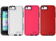 NEW ZAGG Arsenal Rugged iPhone 5C Case +invisibleSHIELD Extreme Screen Protector