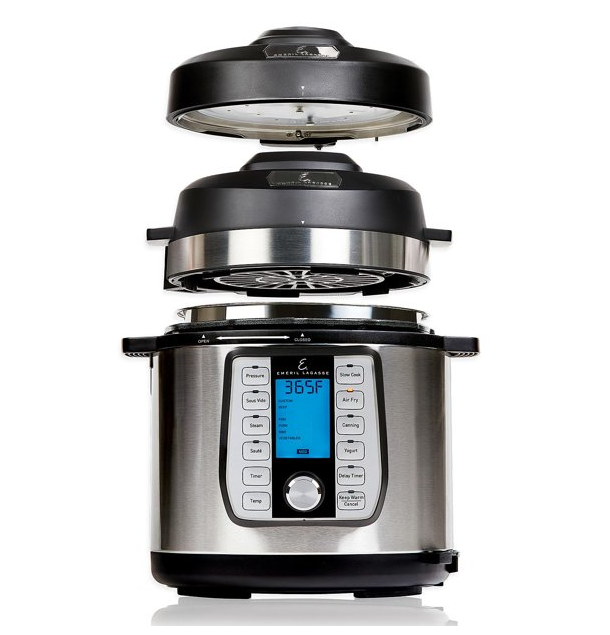 EMERIL LAGASSE 8QUART PRESSURE AIR FRYER DUET eBay