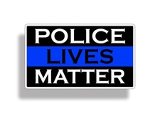 Police Lives Matter Sticker Decal