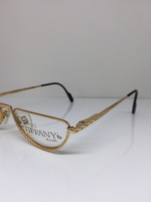 Vintage Life by Tiffany Lunettes T77 C4 Eyeglasses 23k Gold Plated