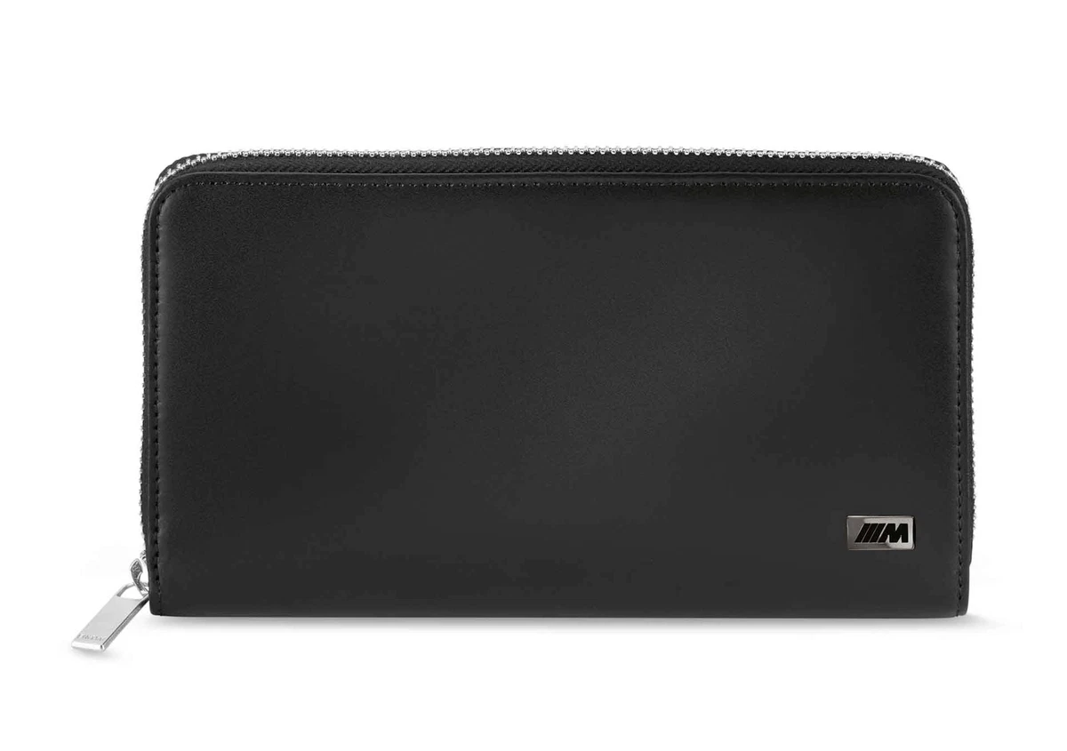 BMW Genuine Unisex Mens Ladies M Wallet Horizontal Holder Case 