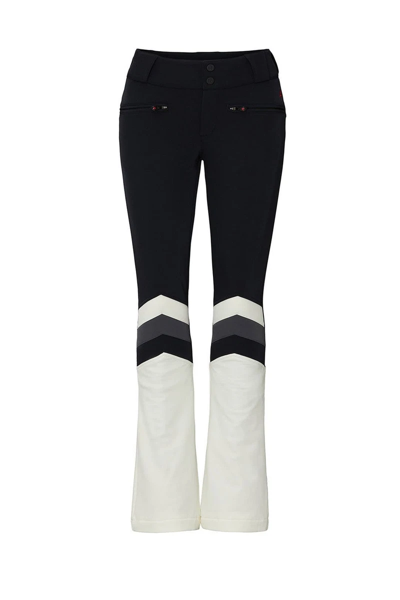 NWT Perfect Moment Ski Pant Aurora II in Black // Snow White