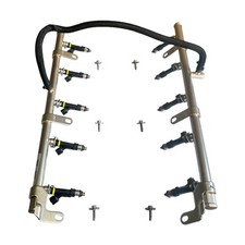 Ford 6.8l V10 Genuine Oem Fuel Injector Rail W Injectors Hardware 2011 - 2017