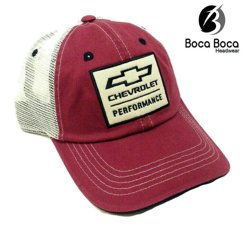 Chevrolet Performance Mesh Back Trucker Cap with CFS Logo-image