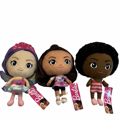 Barbie Chibi Soft Dolls Plush Toys NEW with Tags Toy Factory LARGE 9-12  Lot