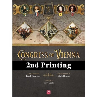 Congress of Vienna Wargame Neu von GMT Games Englisch