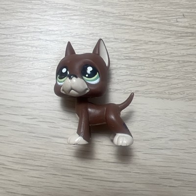 Littlest Pet Shop #1519 braune Dogge Hund selten LPS 