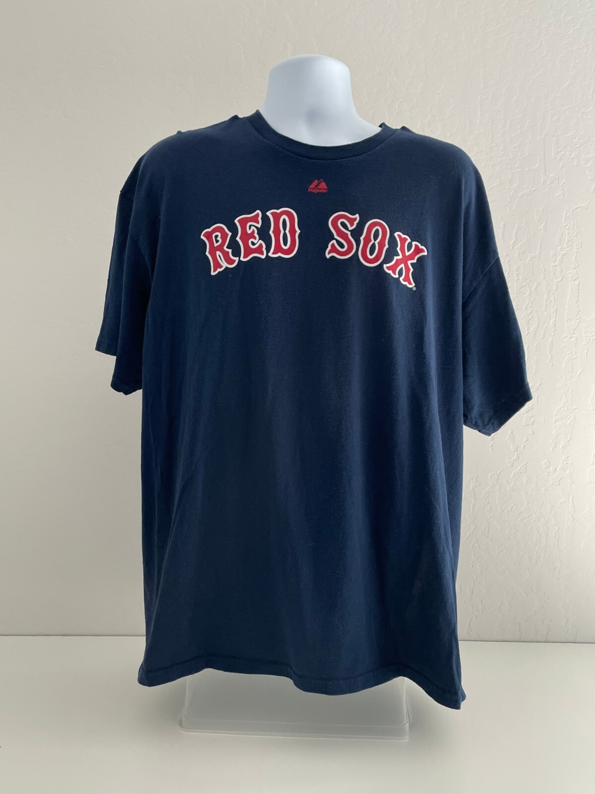 Maillot Baseball Red Sox Boston Majestic - Vintage - Taille S - Rouge