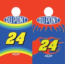 Cornhole Board Wrap LAMINATED Wraps Decals Vinyl skin