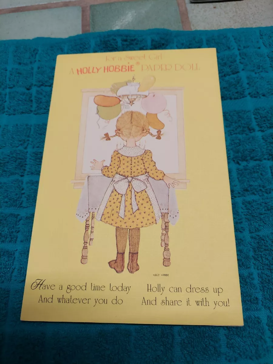 Holly hobbie hotsell paper dolls