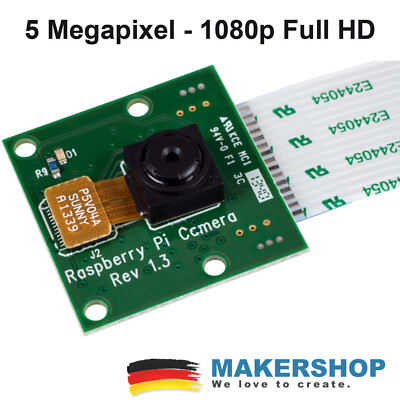 Raspberry Pi Kameramodul Kamera Camera Module - 5MP Cam, 1080p FullHD Videos