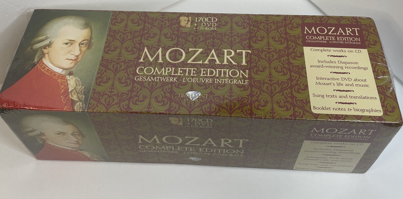 Mozart Complete Edition 170 CD Set Classical Music new sealed Rare