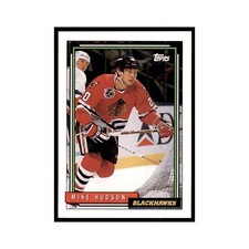 Mike Hudson 1992 Topps #172 Hockey Cards Hockey Card NM