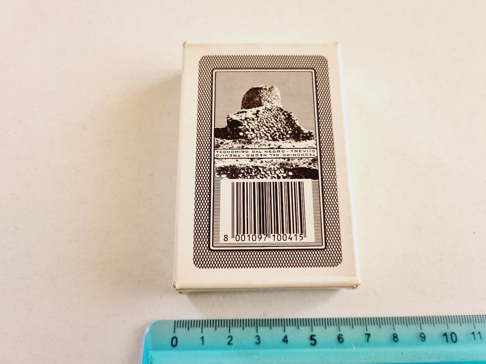 Thumbnail - Karten Von Spiel Versiegelte Sarde Von Negro Original Vintage