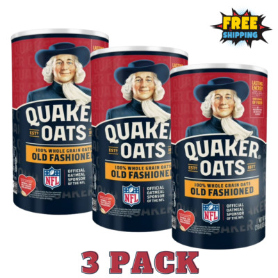 Quaker Old Fashioned Instant Whole Grain Oatmeal, 42 Oz Canister