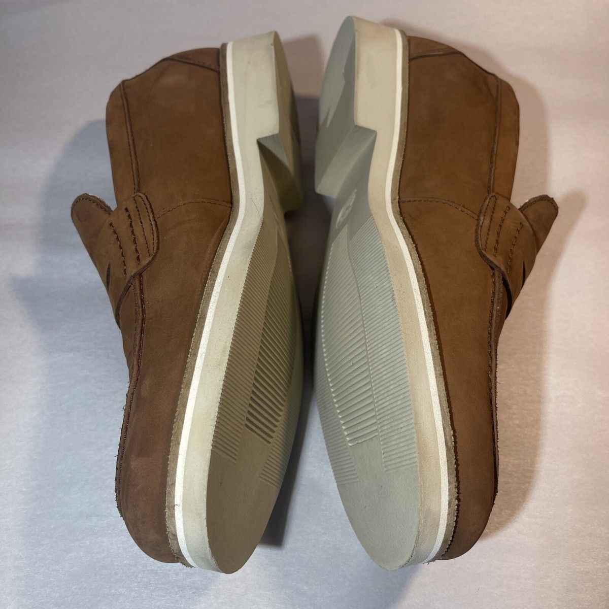 Samuel Hubbard Penny Loafer Size 13 NWOT Cognac Samuel Hubbard Frequent Traveler Slip On Tan – 2BigFeet main image 3